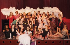 fan dance hen party